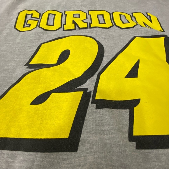 Jeff Gordon #24 NASCAR XL Full Zip Gray Hooded Jacket - Picture 11 of 14